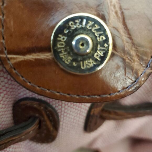 Dooney & Bourke Medium Chiara Brown Leather Handbag - Picture 10 of 13